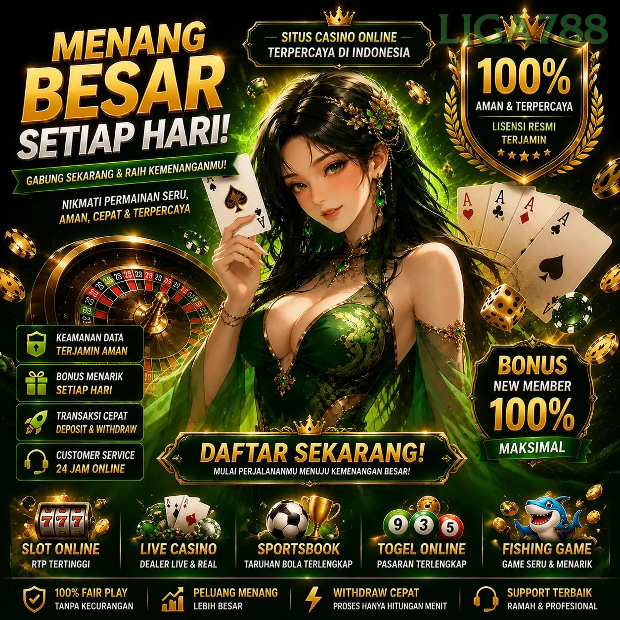 Ulasan Fitur Terbaik yang Ditawarkan liga788